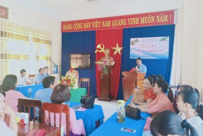 Trường THCS Tịnh Giang tổ chức tọa đàm ngày Nhà giáo Việt Nam 20/11